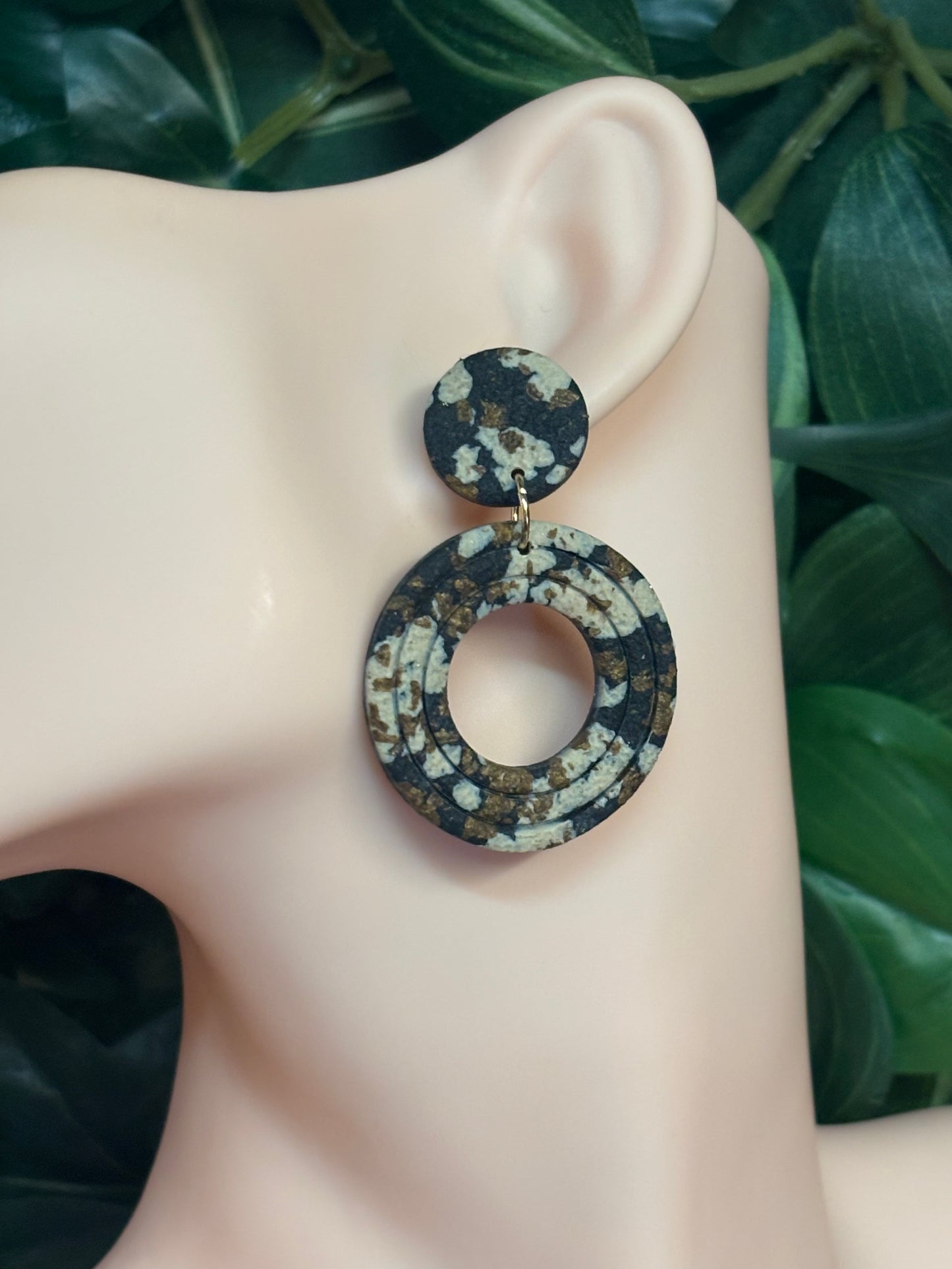 Manon black/beige/brown