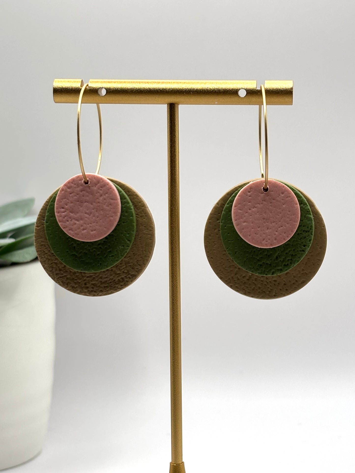 Tamsie pink/green/taupe