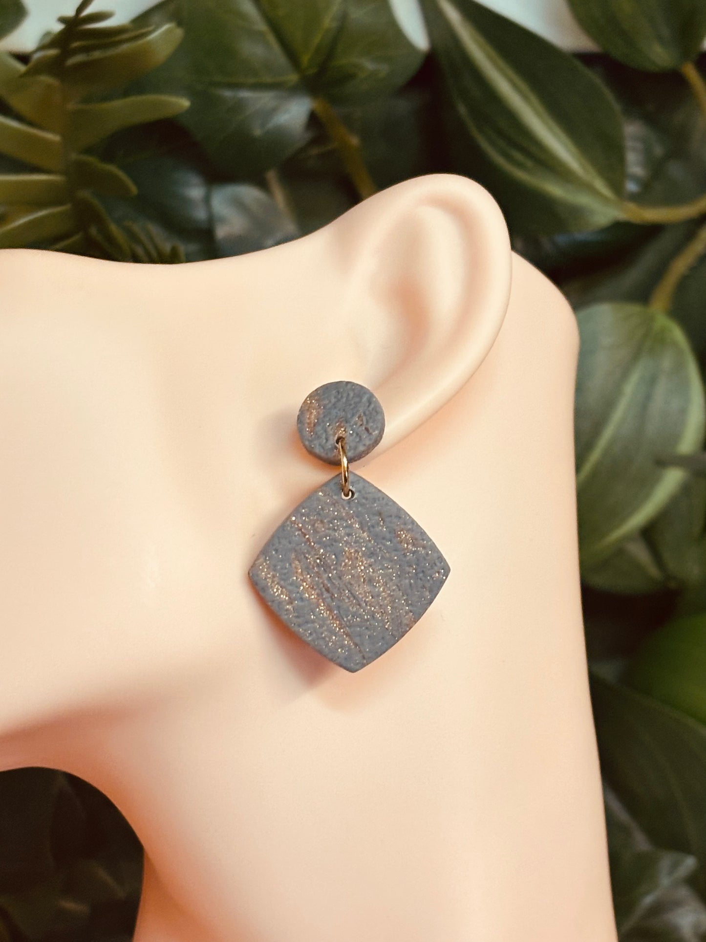 Leva grey/pink glitter