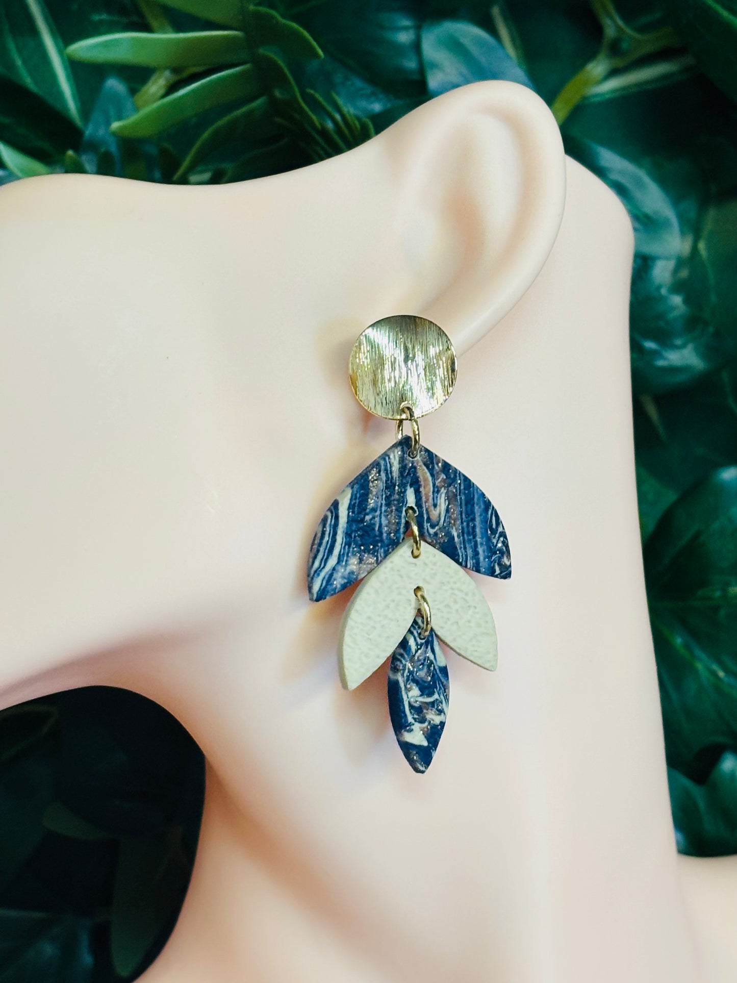 Celi blue/beige/gold