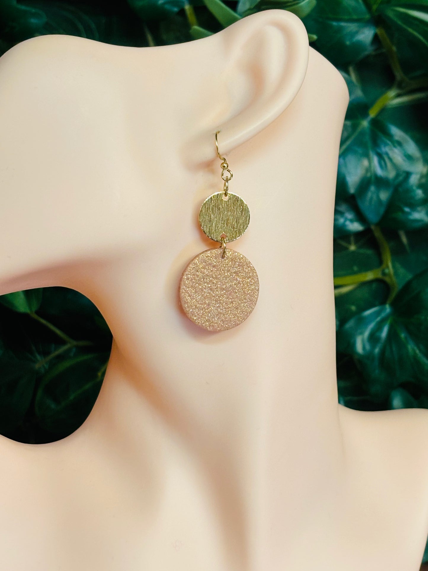 Ace rose gold glitter