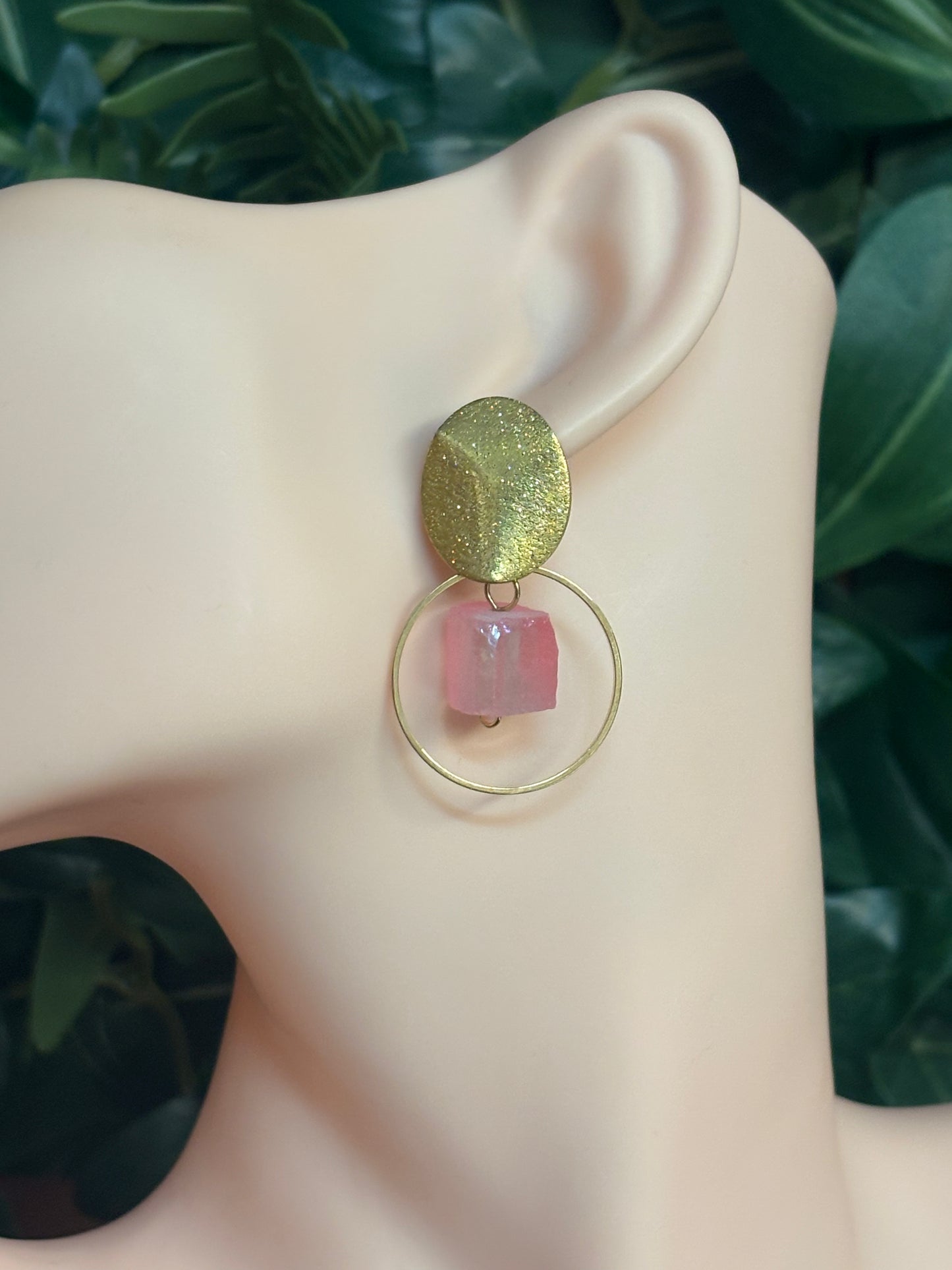 Talia pink stone