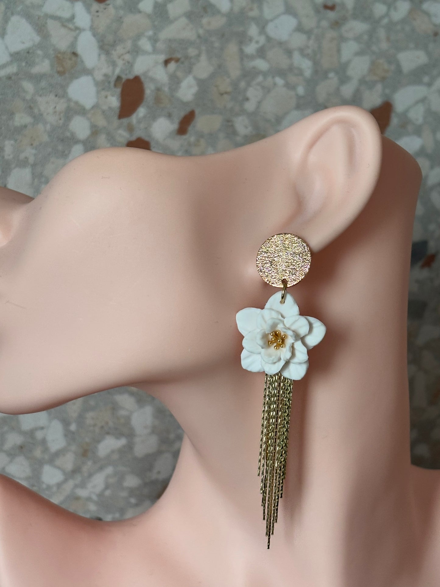 Tia chique white/gold