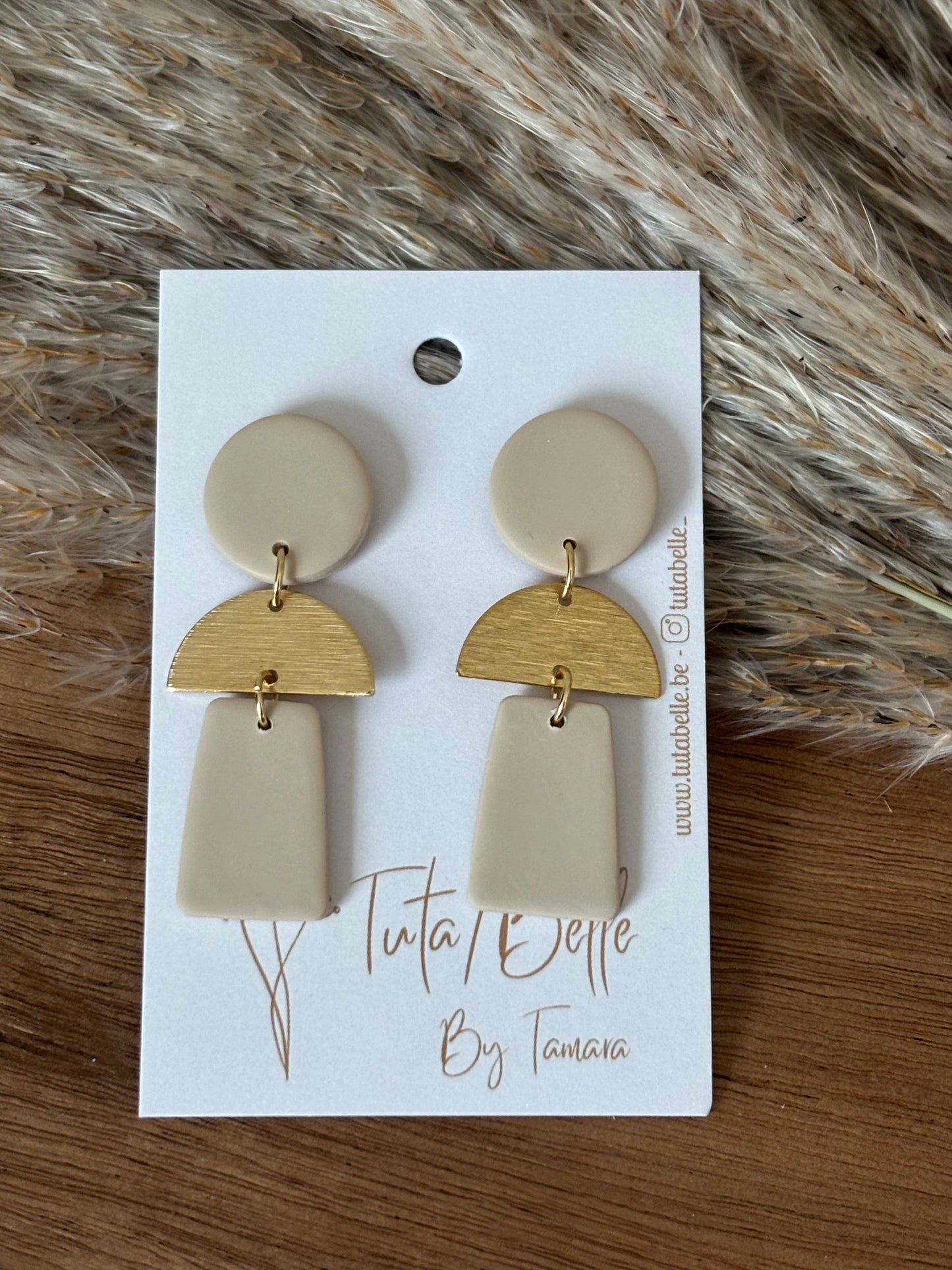 Talia beige/gold