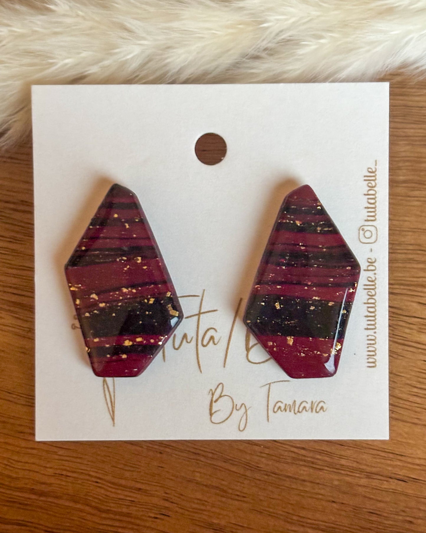 Charly stud Shiny - diverse kleuren