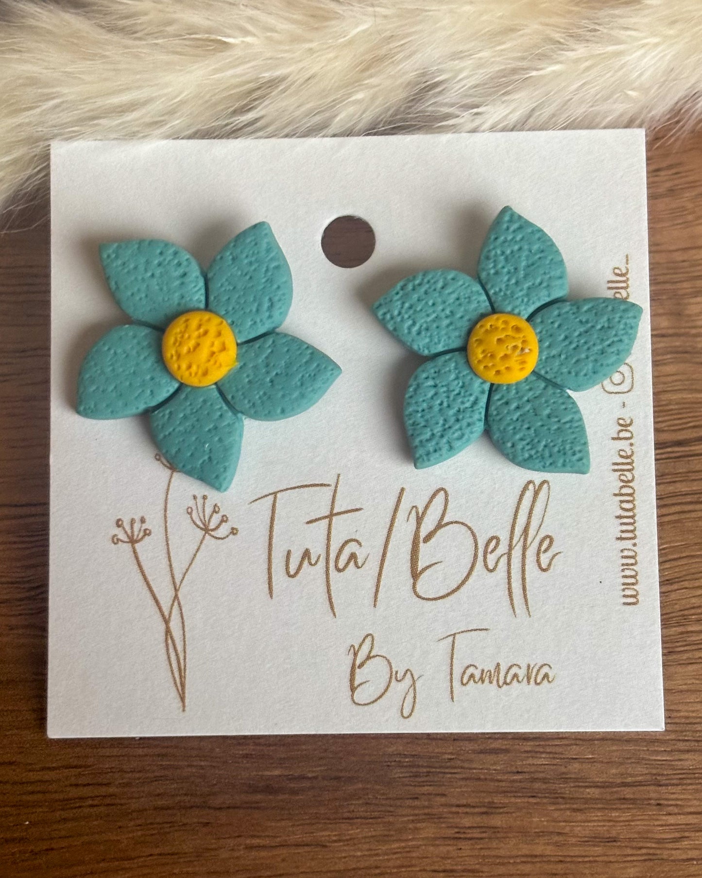 Flower stud - diverse kleuren