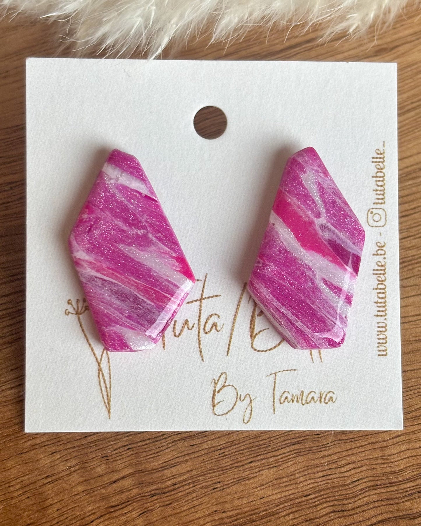 Charly stud Shiny - diverse kleuren