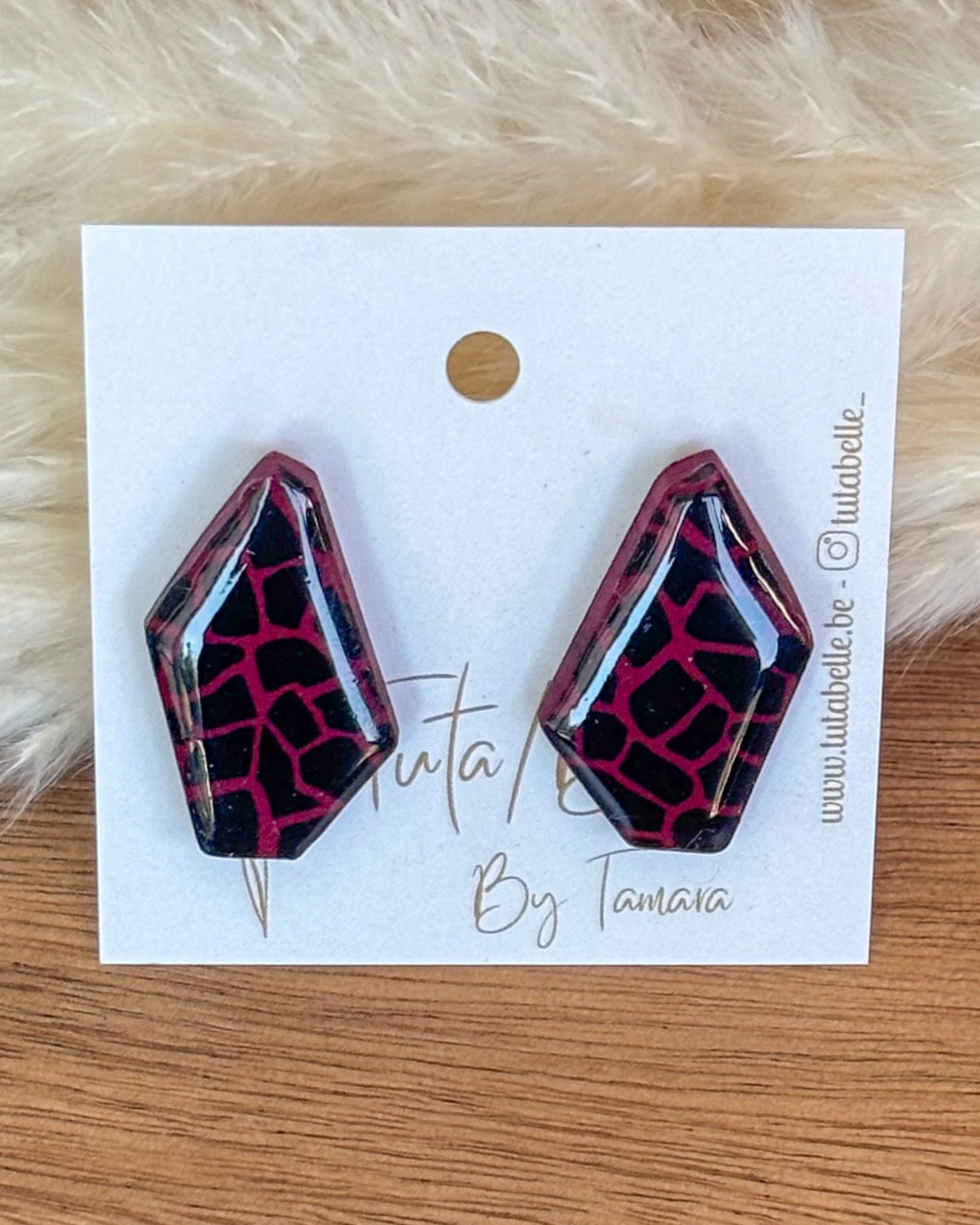 Charly stud Shiny - diverse kleuren