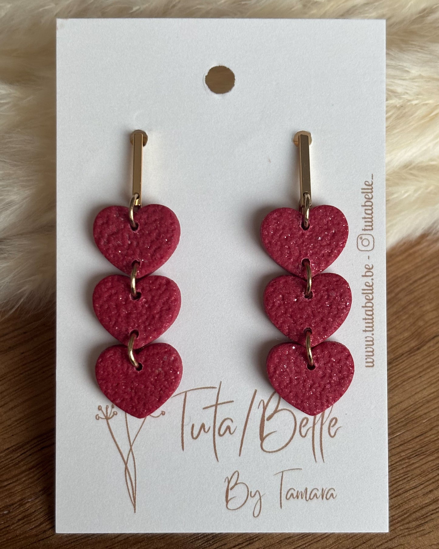Triple hearts little - diverse kleuren
