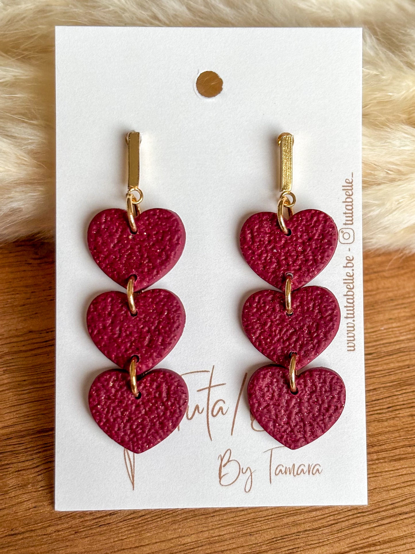 Triple hearts - diverse kleuren