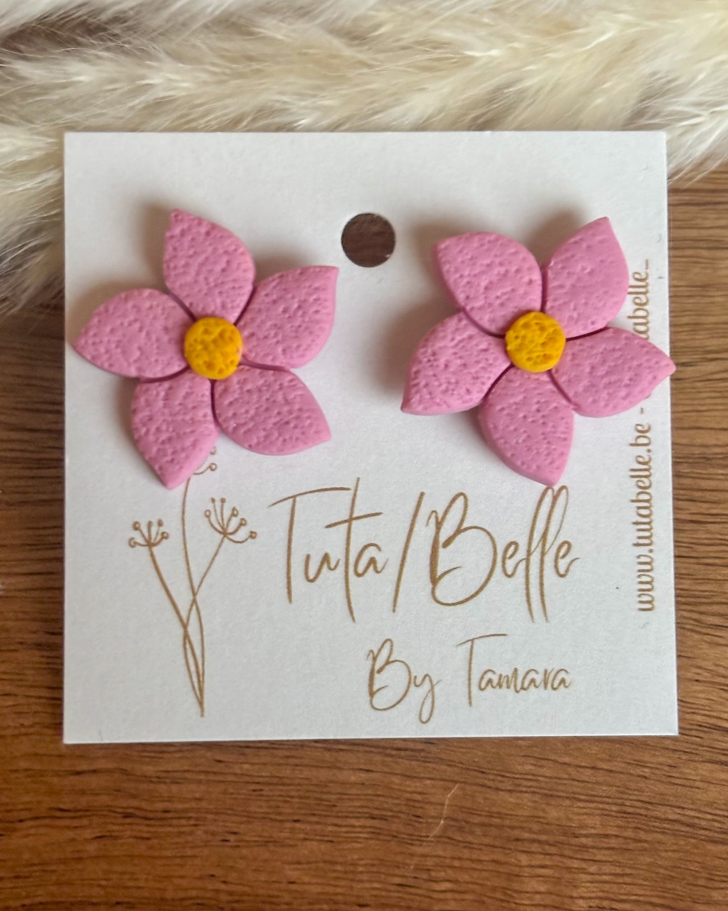 Flower stud - diverse kleuren