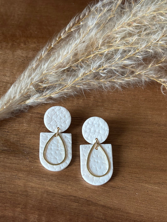 Bea white/gold
