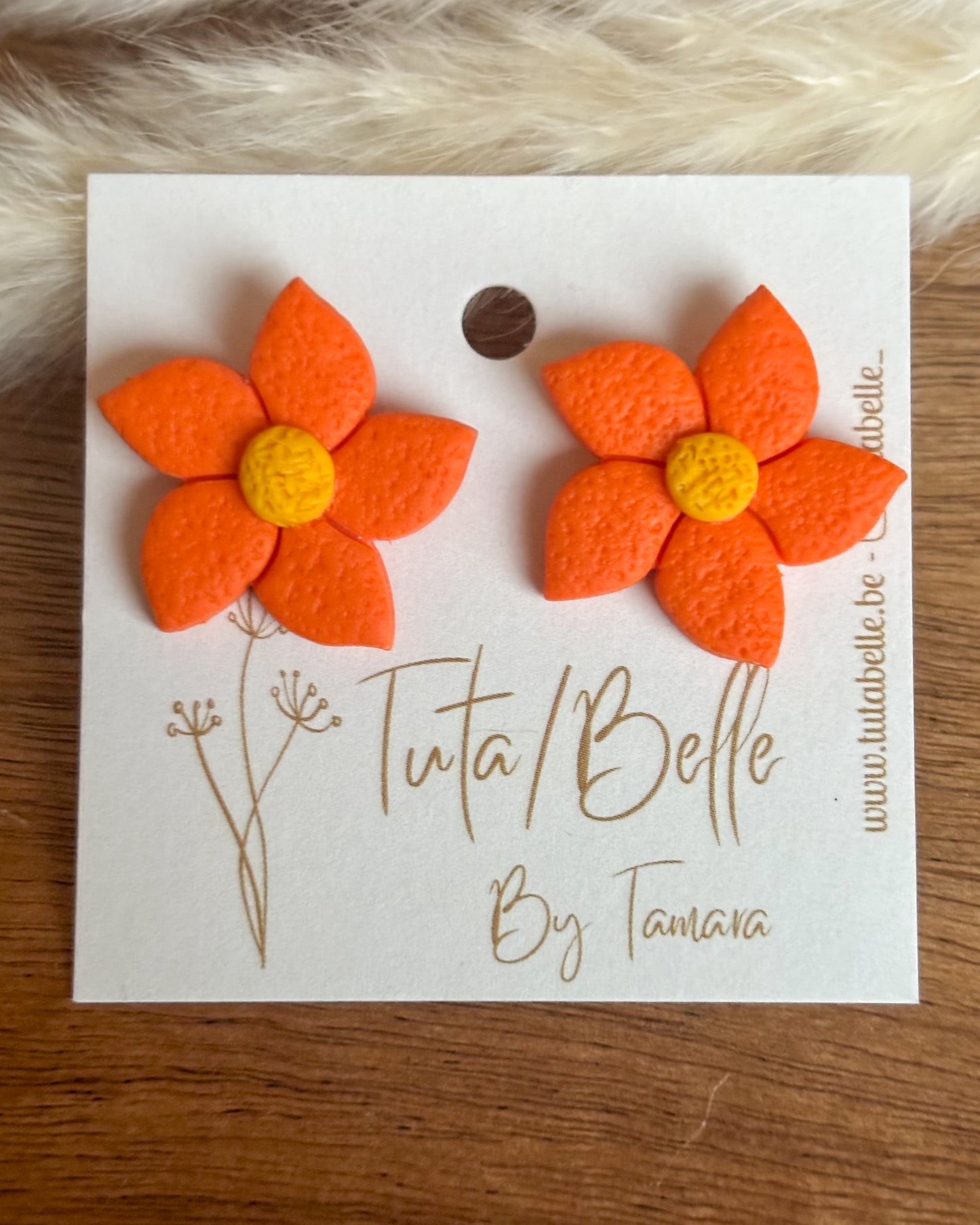 Flower stud - diverse kleuren