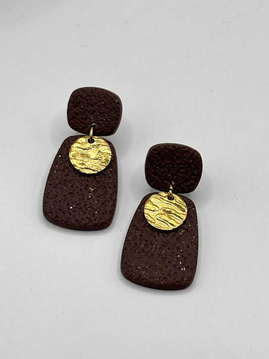 Aline brown/gold