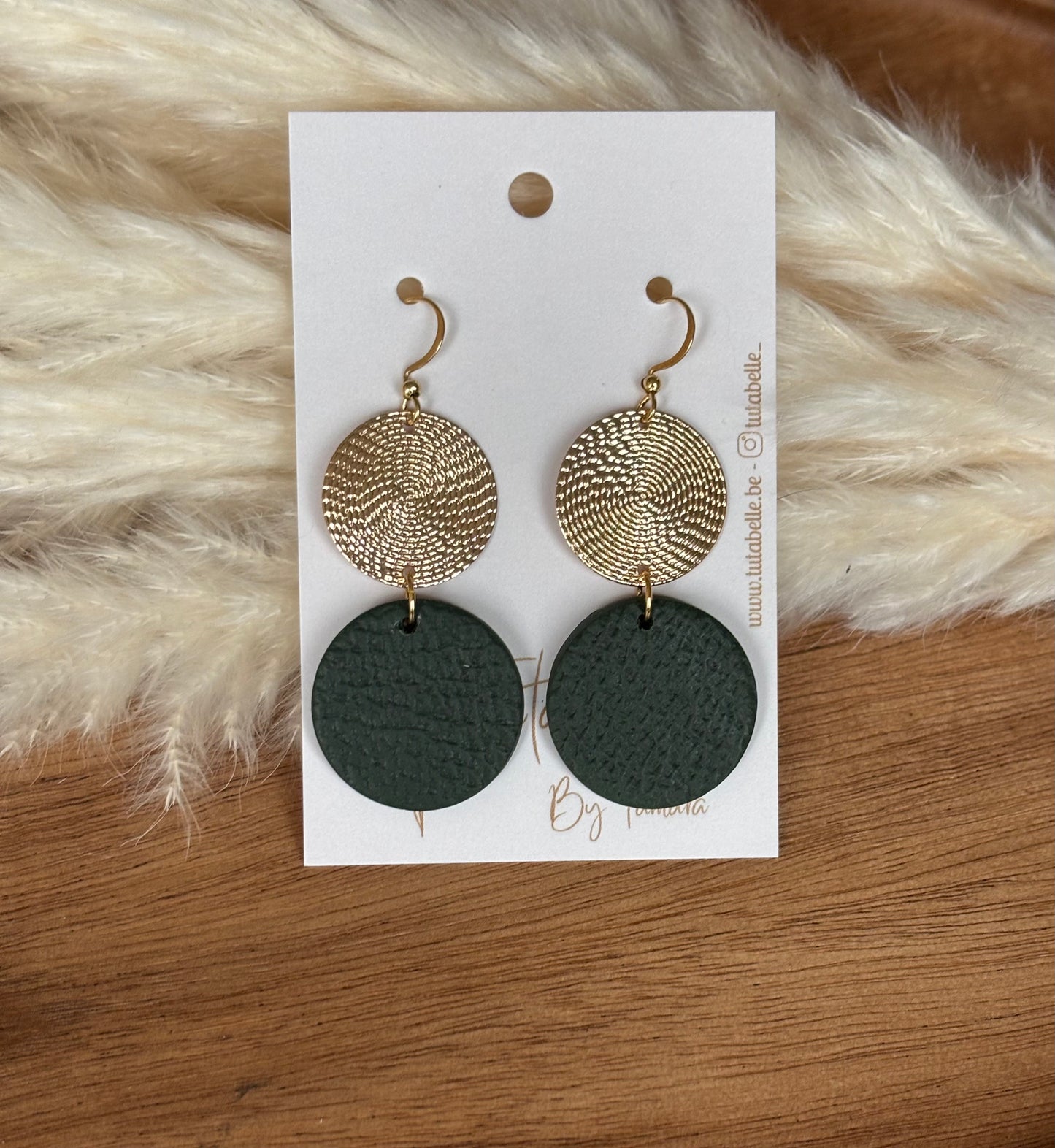 Alba dark green/gold