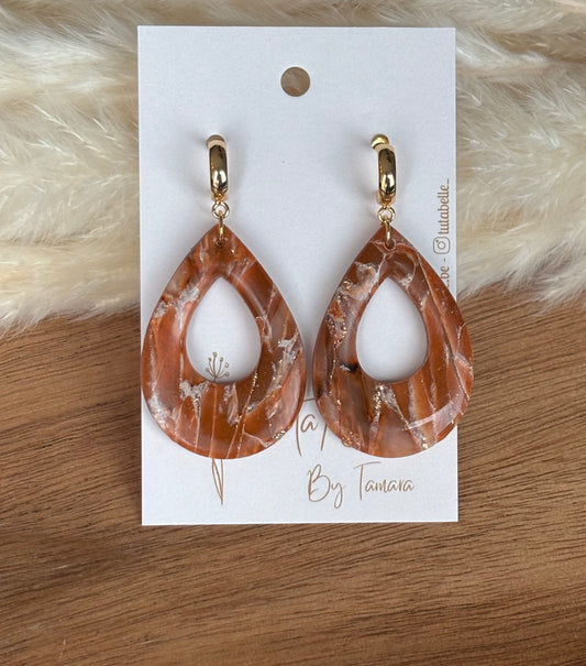 Alice Shiny shades of brown/caramel