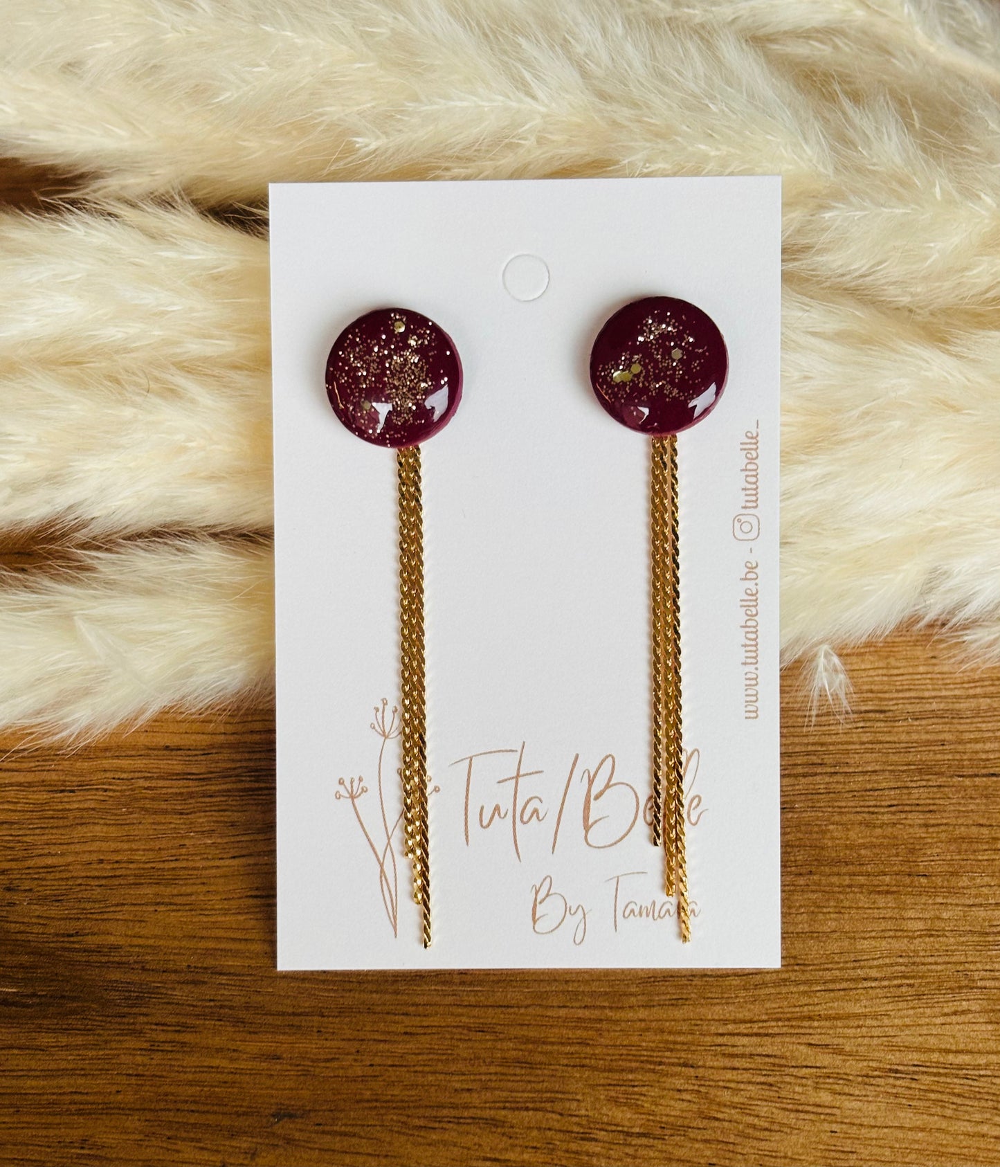 Alexa burgundy/gold #2