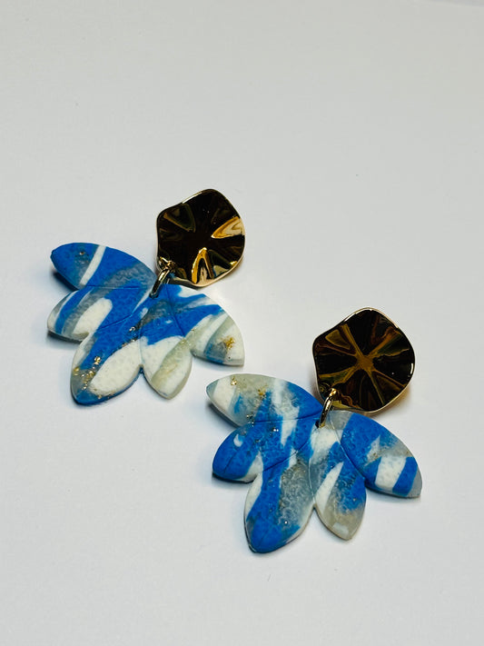 Gigi translucent/blue/white/gold