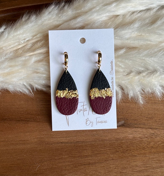 Myra black/burgundy/gold