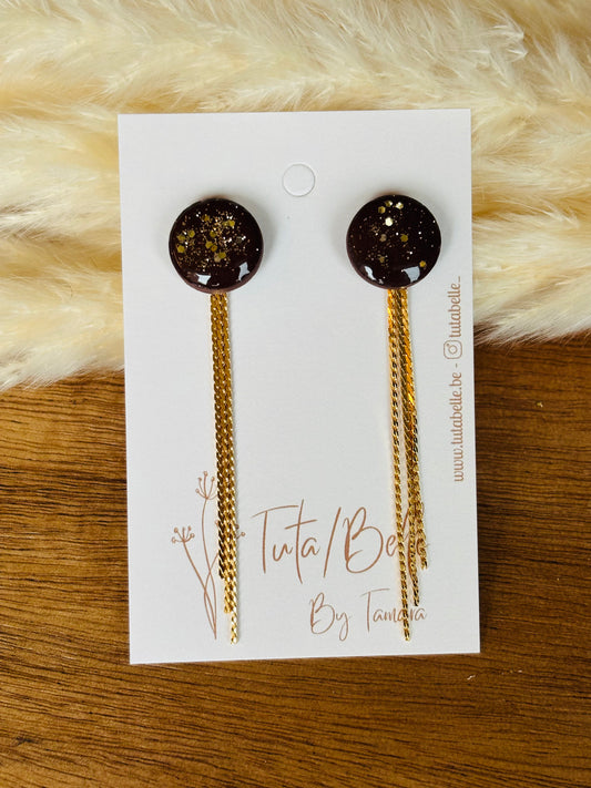 Alexa dark brown/gold