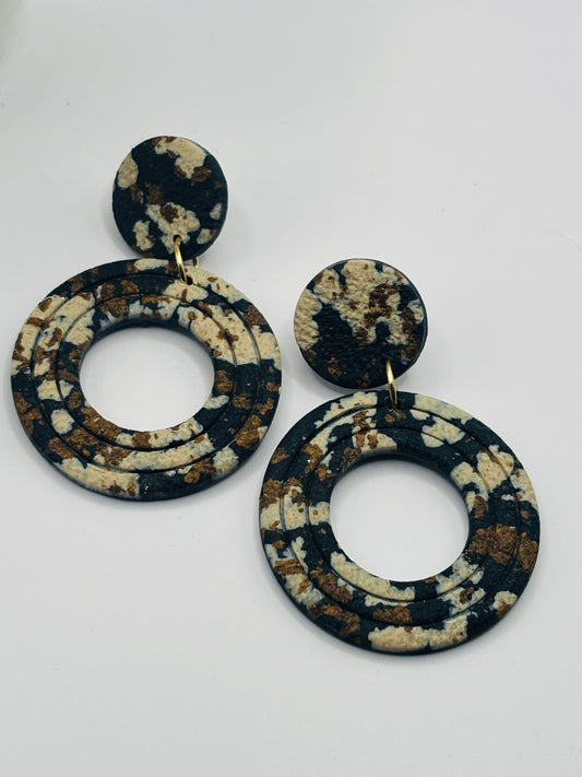 Manon black/beige/brown