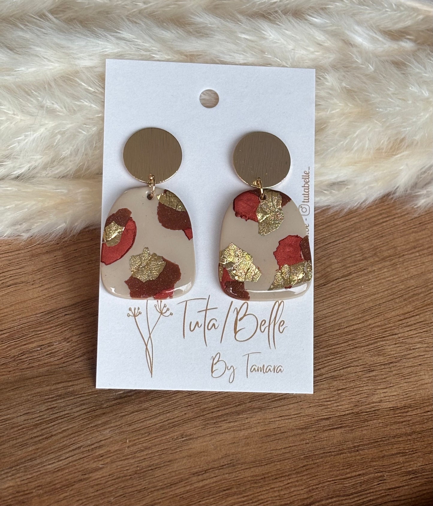 Elfie shiny beige/copper/gold #1