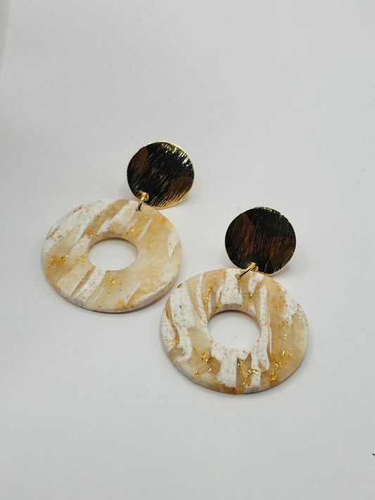 Bella white/gold/translucent