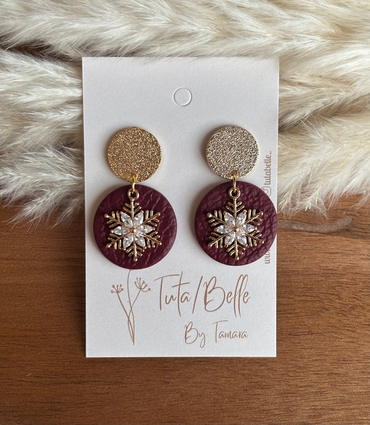 Babs burgundy zirkoonkristal