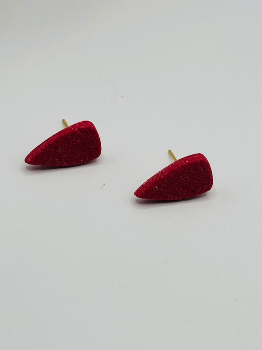Iris red glitter