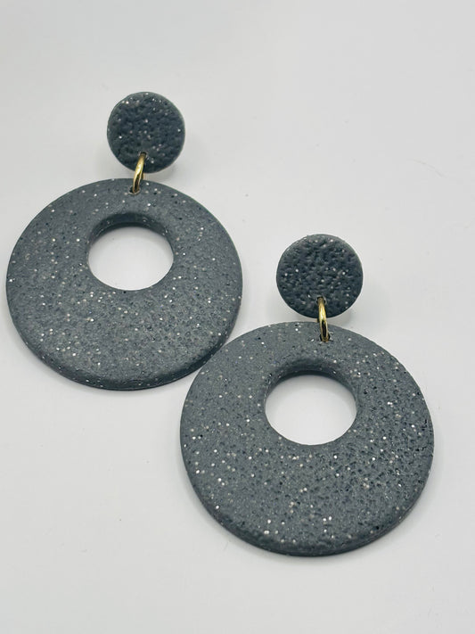 Bibi grey glitter