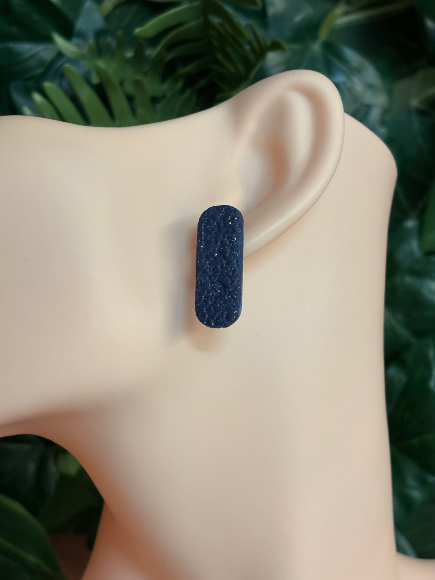 Liana blue/gold glitter