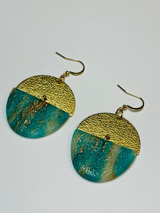 Lima translucent/green/gold