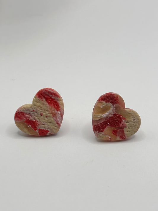 Heart red/translucent