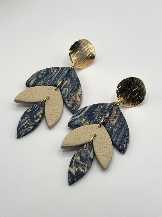 Celi blue/beige/gold