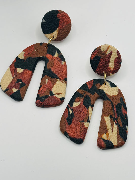 Bow black/brown/red