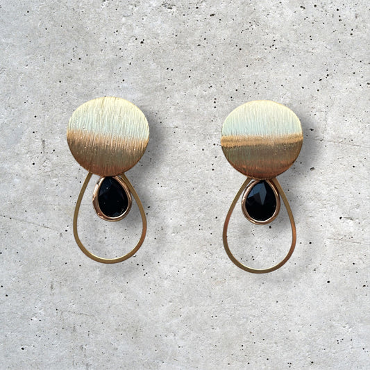 Gia gold/black stone
