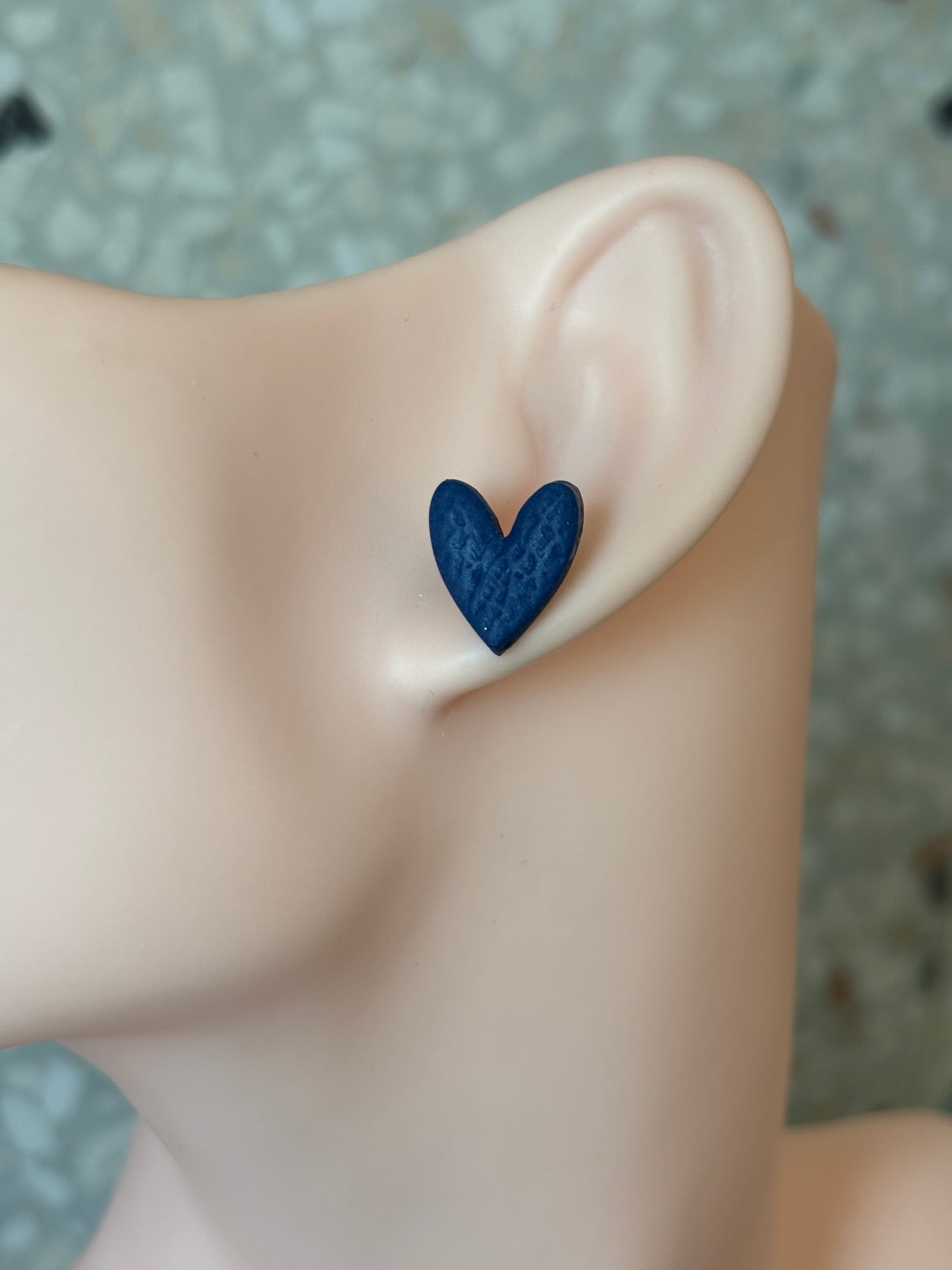 Little heart #3 navy