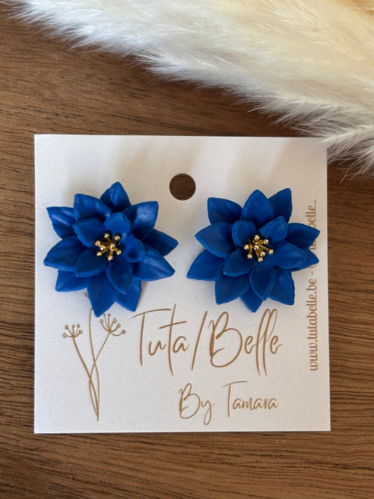 Flo stud cobalt blue