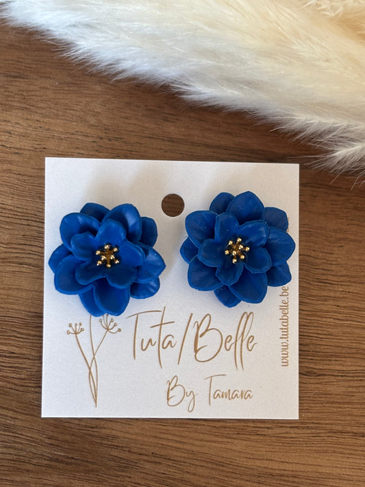 Tia stud cobalt blue