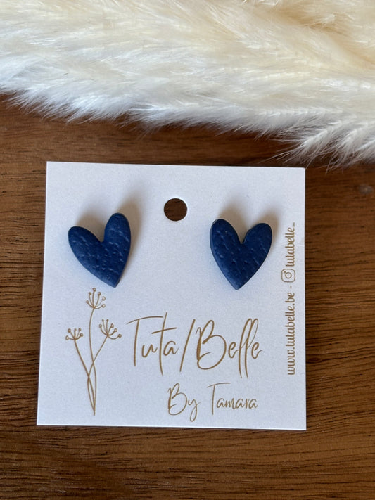 Little heart #3 navy