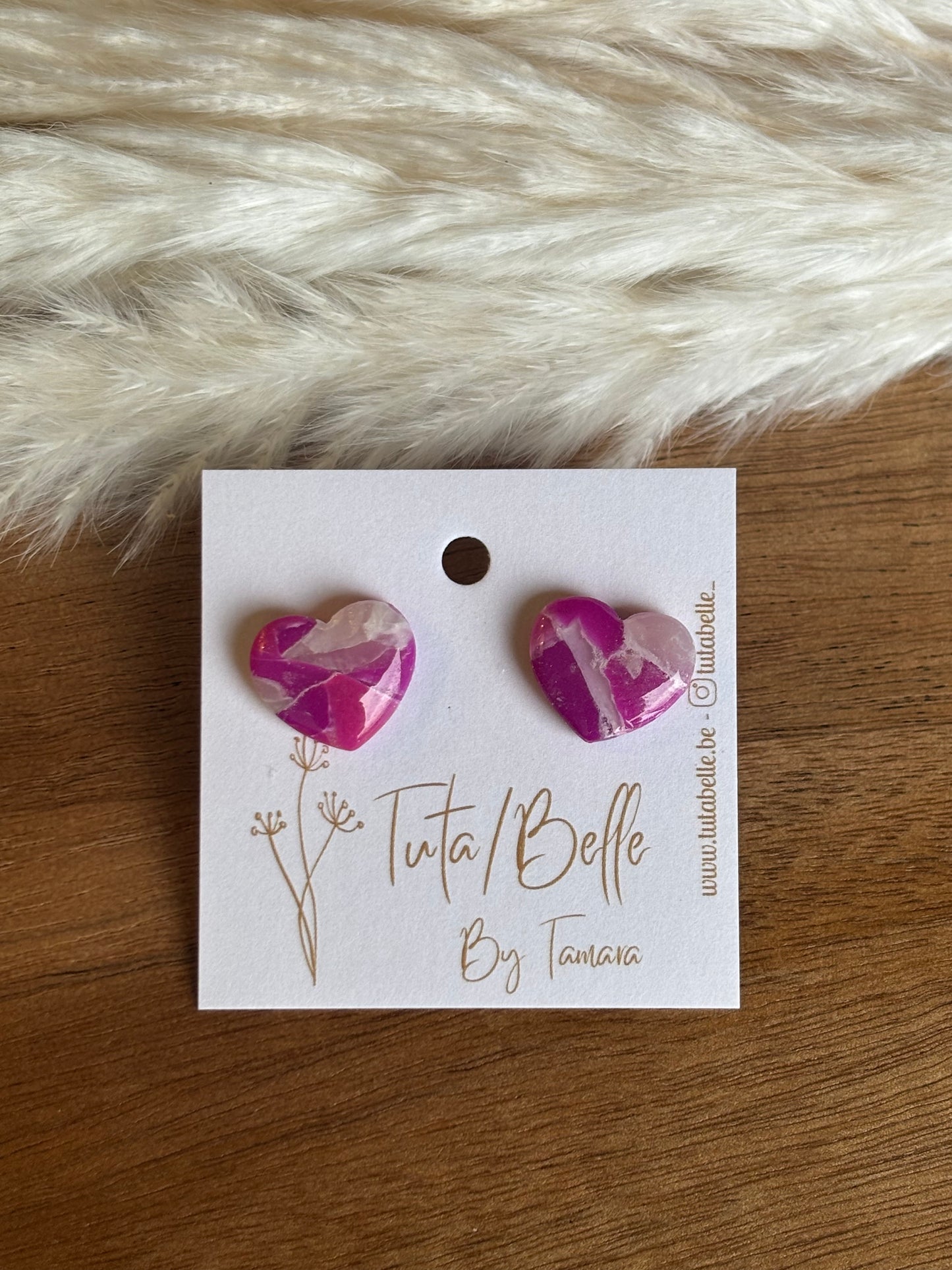 Shiny little heart pink