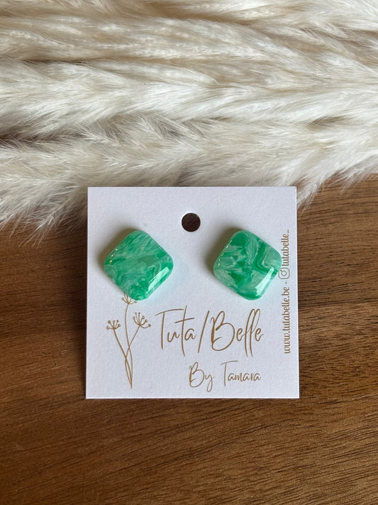 Shiny Square green