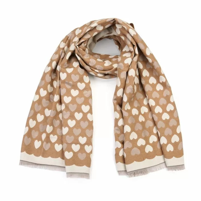 Sjaal little hearts - diverse kleuren