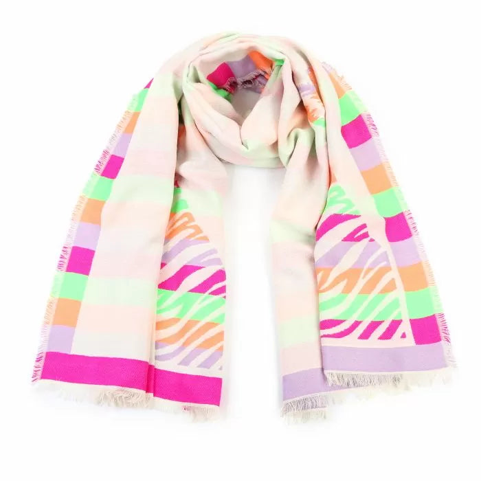 Sjaal zebra - diverse kleuren