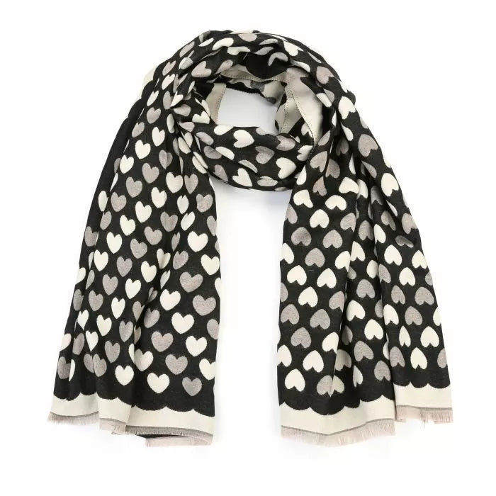 Sjaal little hearts - diverse kleuren