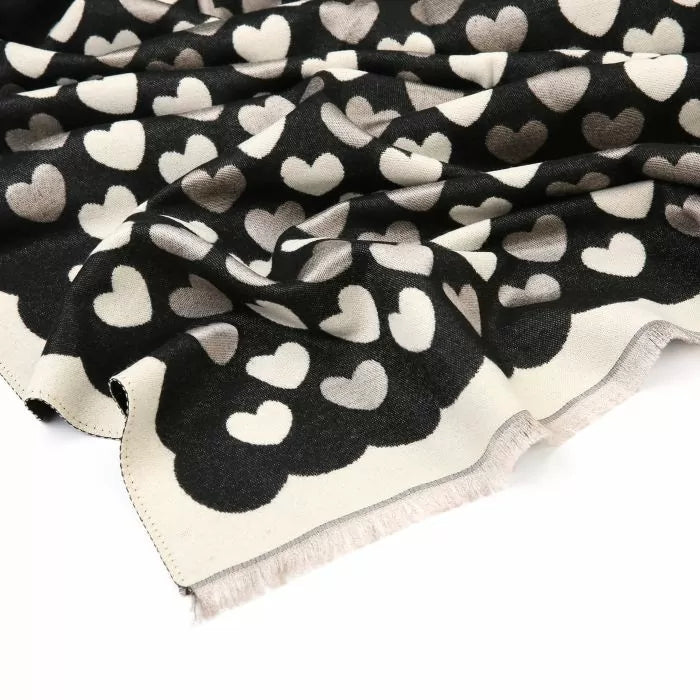 Sjaal little hearts - diverse kleuren