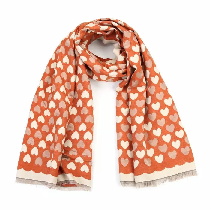 Sjaal little hearts - diverse kleuren