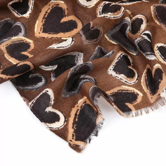 Sjaal tussenseizoen - diverse prints