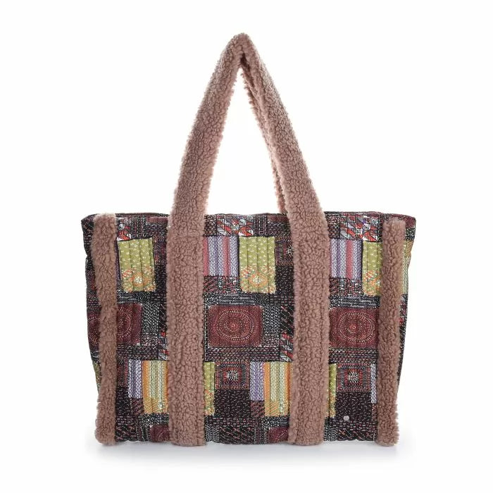 Luxeshopper met teddy - diverse prints/kleuren - 50% korting automatisch verrekend in winkelmandje!